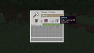 Enchanting a shield to have Unbreaking 3 and Mending. (Image via Mojang Studios)